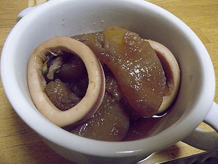 大根とイカの煮物