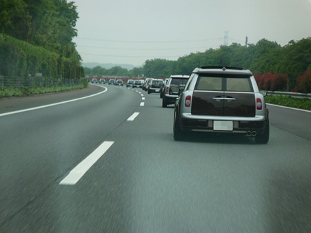 関越自動車道でトレイン