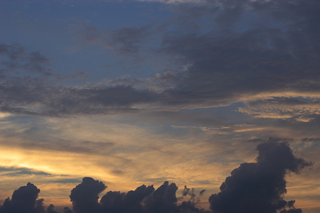 2010/07/01の夕陽