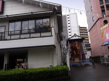 32 博多祇園山笠 千代流 舁き山 場所 2012年 写真画像