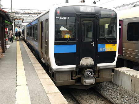 キハE200(小淵沢駅)