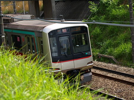 東急5000系(つくし野駅付近)