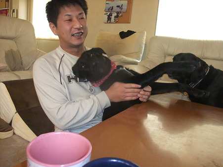 拉致が好きな旦那・・・
