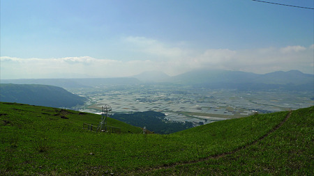 大観峰のちょっと手前。(3)