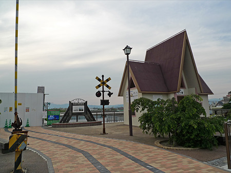 筑後川昇開橋展望公園(1)昇開の鐘