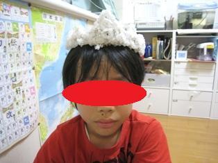 頭に塩がつく~(>_<)